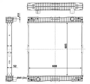 WILMINK GROUP wg1721568 -  Радиатор, охлаждение двигателя